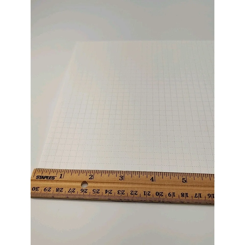 25 Blank Blotter Art sheets *WOW* blank perforated #80‎  900 1/4 inch  squares